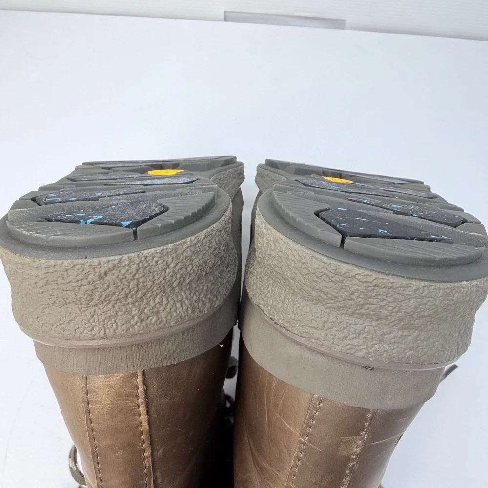 Merrell M-Select DRY Waterproof Brown Leather Faux Fur Winter Boots Womens